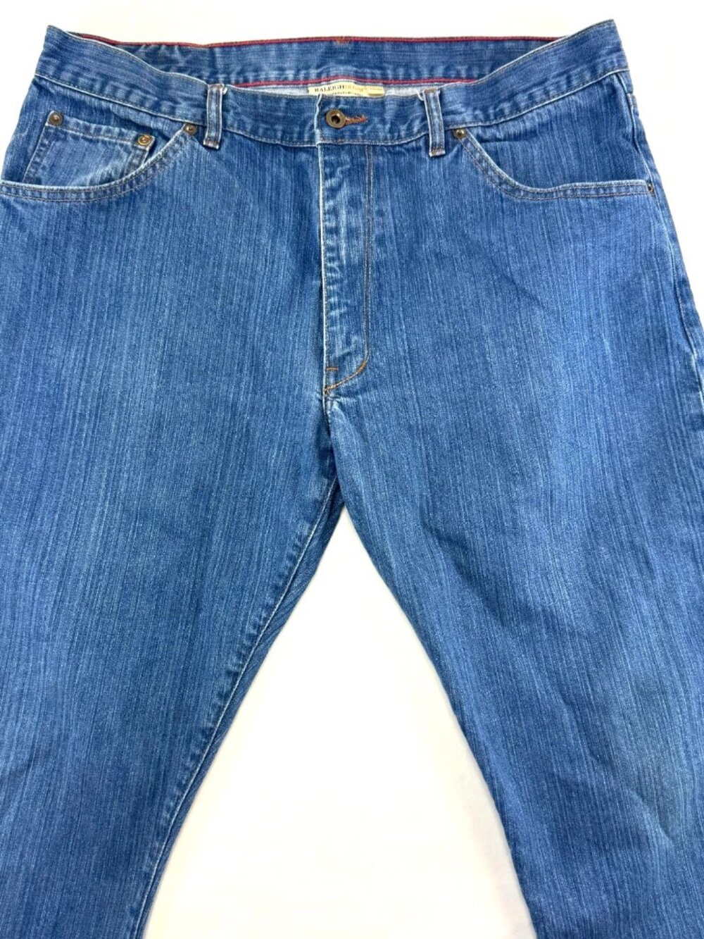 Raleigh Denim Jeans Mens 38 (36x28) Blue Jones Fit Boutique Premium Denim